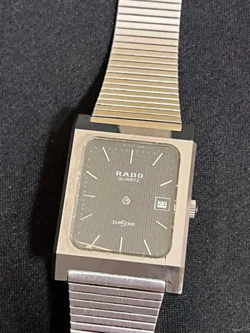 RADO DIASTAR 쿼츠 손목시계 블랙
