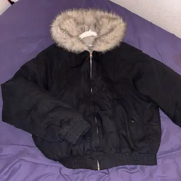 퍼 쇼트 기장 블루종 아우터 y2k 그런지 다크 코어 퀼팅