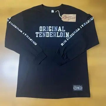 미사용 새상품 TENDERLOIN L/S Tee 로고 프린트 긴팔 티셔츠