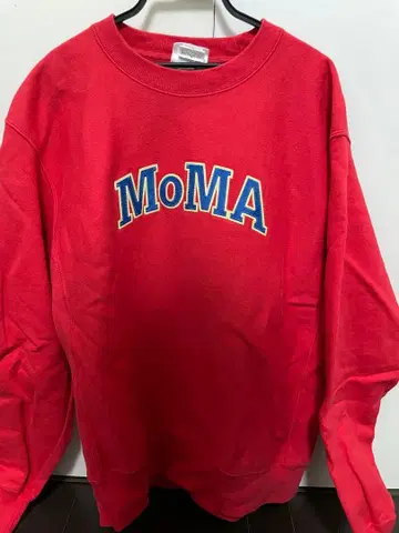 MoMA 로고 트레이닝복 빨간색