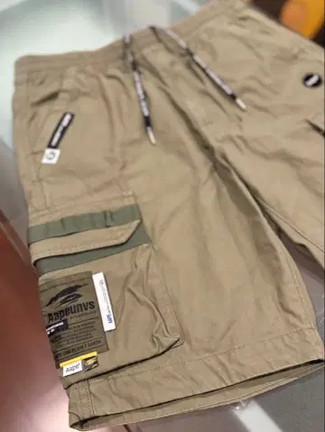 Aape 와이드 숏팬츠 XL