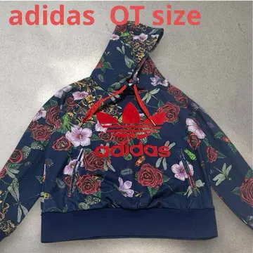 adidas 아디다스 후드티 꽃무늬 올 패턴 RITAORA 콜라보