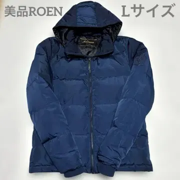 새상품급 ROEN 로엔 남성용 후드 부착 깃털 페더 다운 자켓 L 사이즈