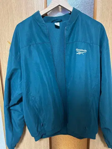 리복 그린 집업 자켓 M L