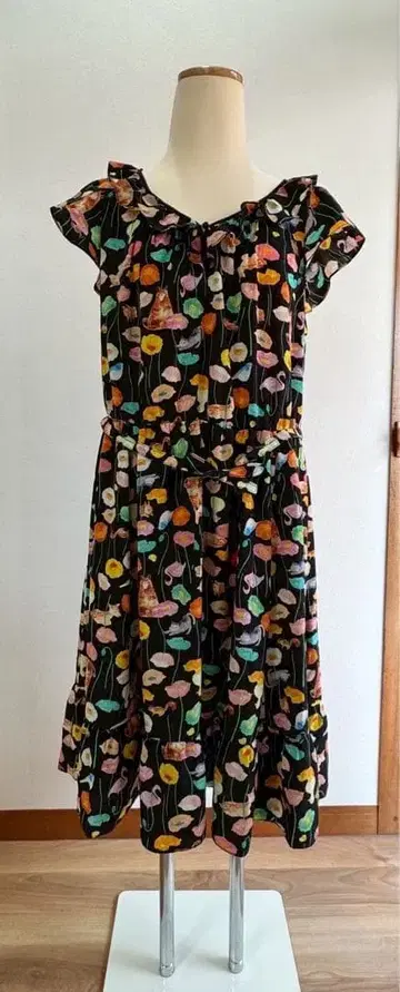 프랑슈리페 원피스 M 사이즈 꽃무늬 애니멀 무늬