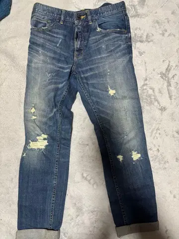 nano universe 데미지 데님 청바지 S