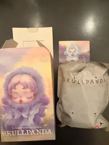 [ 정품 ] 팝마트 SKULL PANDA 스컬팬더