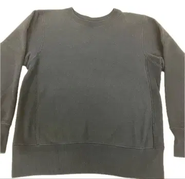 챔피온 리버스 위브 무지 블랙 M