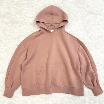 스나이델 snidel 오버 사이즈 후드티 풀오버 후드 탁한