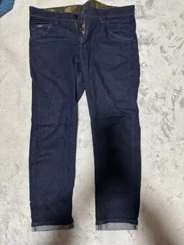 MANO UNIVERSE 다크 블루 데님 팬츠 100