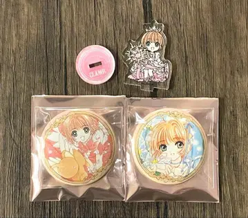 CLAMP전 캔 배지 미니 아크릴 스탠드 사쿠라