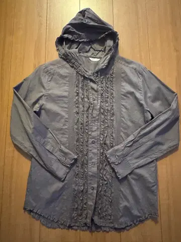 새상품급 핑크하우스 퍼플 블라우스