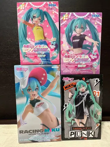 하츠네 미쿠 피규어 4체 세트