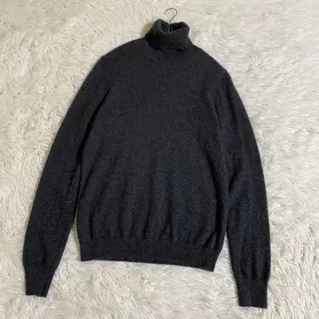 유니클로 캐시미어 100% 니트 스웨터 터틀넥 M 여성용
