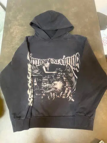 트래비스 스콧 라이브 굿즈 후드티 L 사이즈