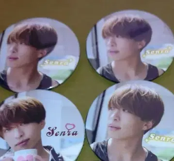 센라 캔뱃지 4개 세트