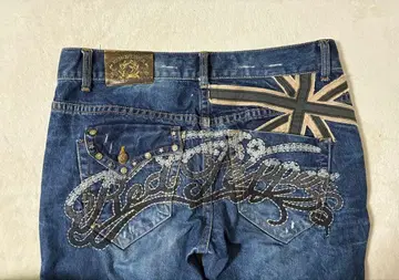 Red Pepper 유니언 잭 부츠컷 데님