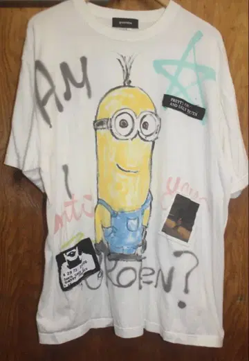 게르니카 미니언 티셔츠 미니언즈 유니버설 스튜디오