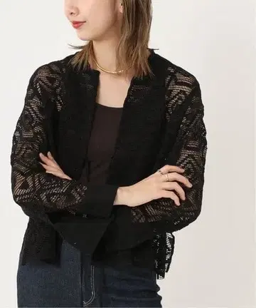 plage 레이스 가디건
