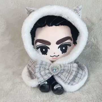스노우 칠 칠 인형 BIG 인형 옷 고양이 귀 판초