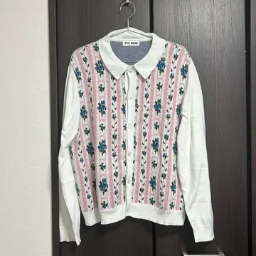 TTT MSW FlowerJacquard 니트 가디건