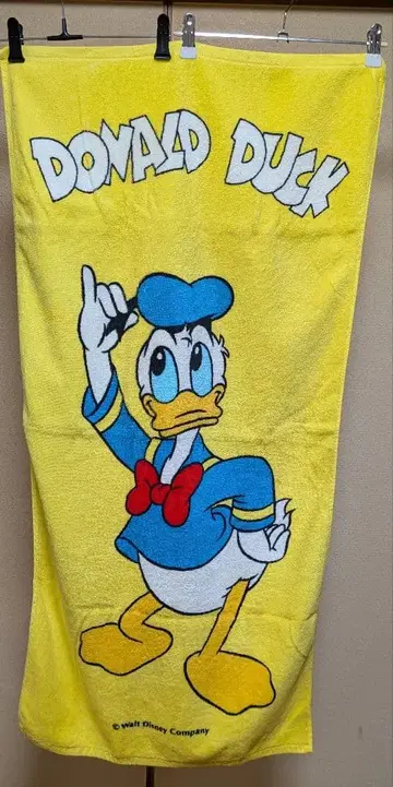 [ 미사용 새상품 ] 도널드 덕 롱 타월 2장 세트