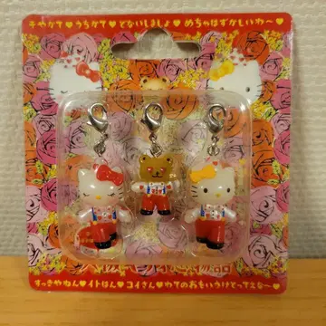 오사카 키티 사랑 이야기 헬로키티 키링 3개 세트