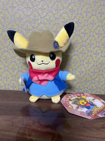 포켓몬 화석 박물관 발굴 피카츄 봉제 인형 택 포함