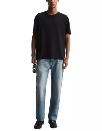 ZARA ORIGINS JEANS STRAIGHT ANKLE FIT