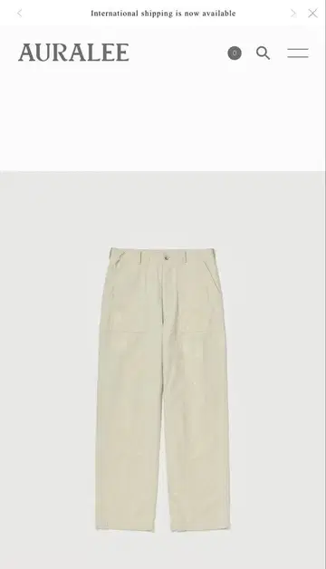 WASHED BAGGY SATIN BLEACHED BAKER PANTS