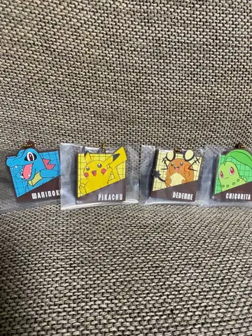 포켓몬 제일복권 키링 세트