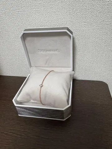 SCOMMAG 로즈 골드 팔찌 스와로브스키