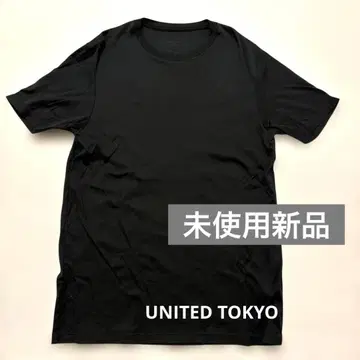 [ 새상품 ] UNITED TOKYO 코튼 T셔츠 Size 2 모스그린