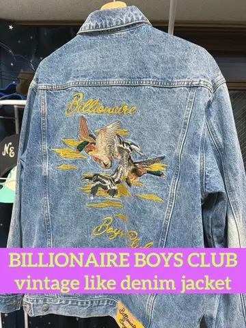 BILLIONAIRE BOYS CLUB 데님 자켓