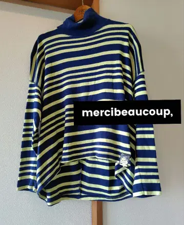mercibeaucoup, 메르시보쿠 보더 터틀넥 상의
