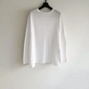 뷰티 앤 유스 코튼 천축 빅 롱 슬리브 T셔츠