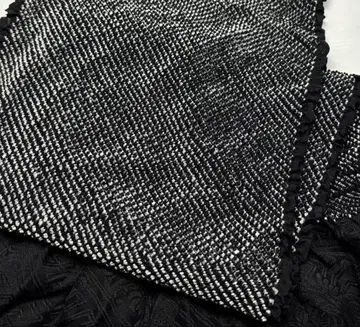 a-976 순수 실크 오비 장식 천 총 조임 후리소데 성인식 블랙