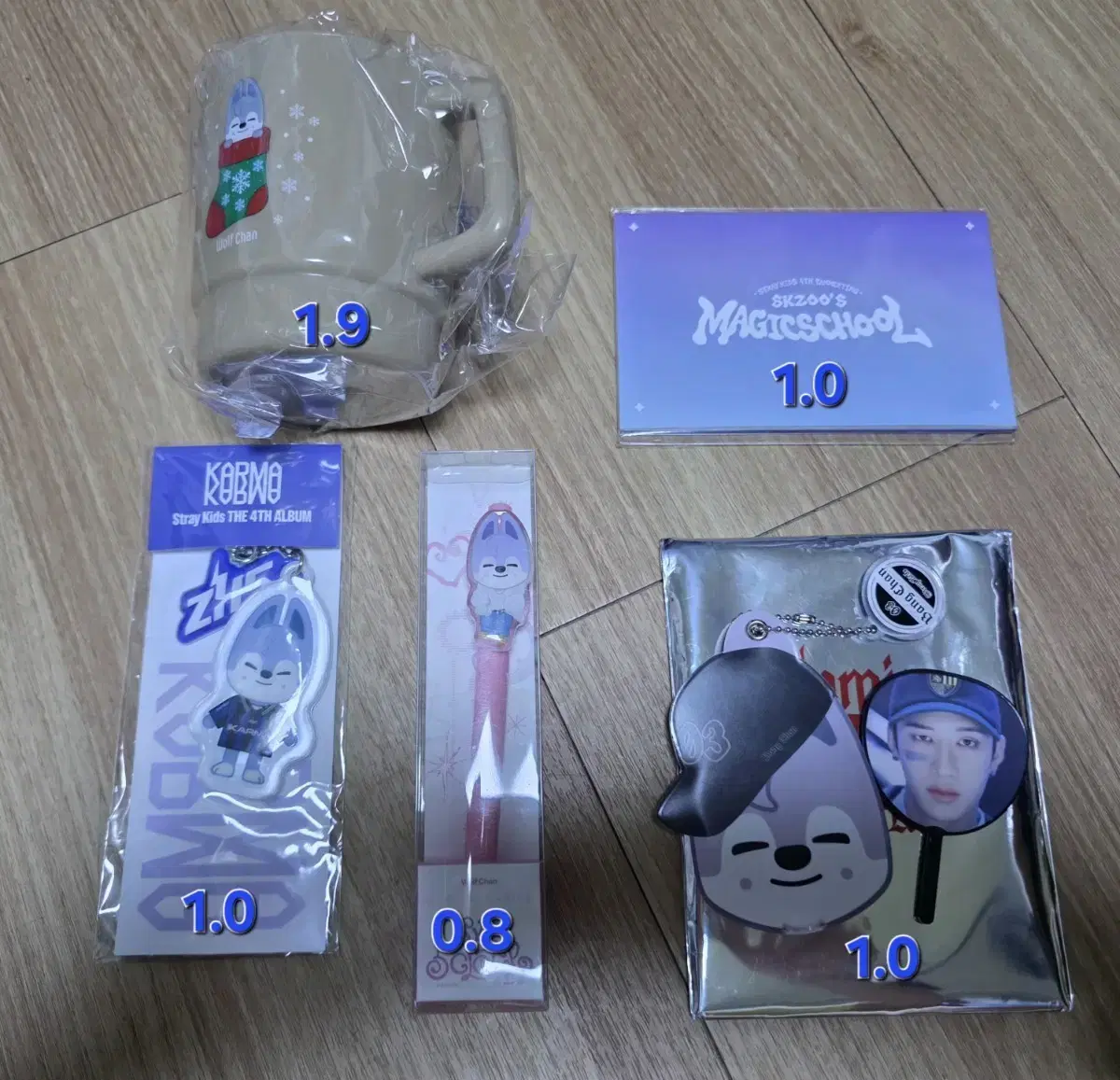 Stray Kids skzoo wolfchan goods wts