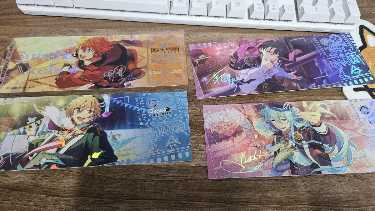 Ensemble Stars! Live Ticket Keito Tomoya Subaru Wataru bulk wts