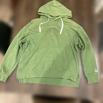 CONVERSE 올리브 그린 후드티