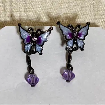 ANNA SUI 귀걸이 나비 버터플라이 안나수이 미사용 박스 포함