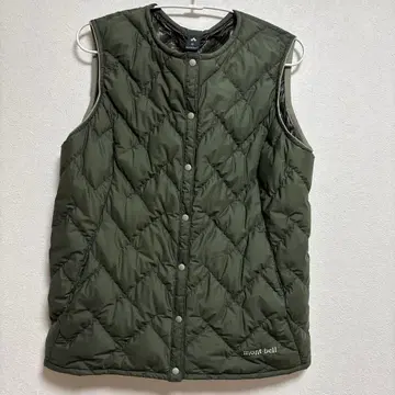 몽벨 스페리오 다운 베스트 M 카키 시착만 한 상품