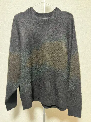 remer loose shadow gradation knit