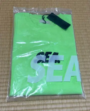 WIND AND SEA 라임 티셔츠