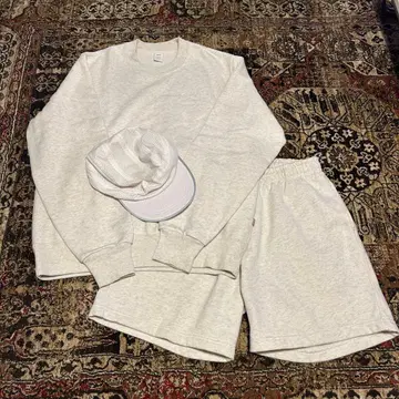 jjjjound 맨투맨 셋업 + jjjjound 캡