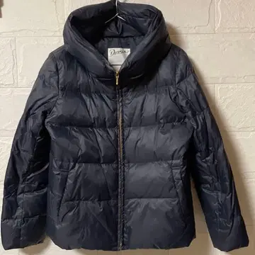 Dessin 숏 기장 다운 새상품급 네이비 L