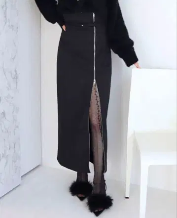 [ 최종 가격 인하 ] 로얄 파티 하이웨스트 더블 ZIP 타이트 스커트