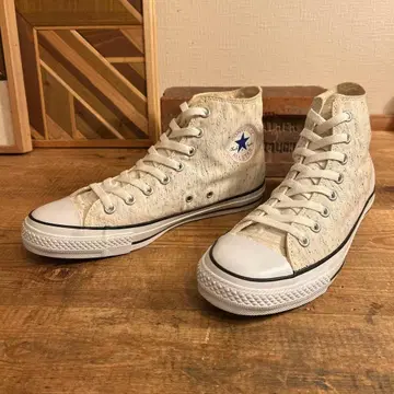 컨버스 올스타 하이컷 화이트 멜란지 패턴 미사용