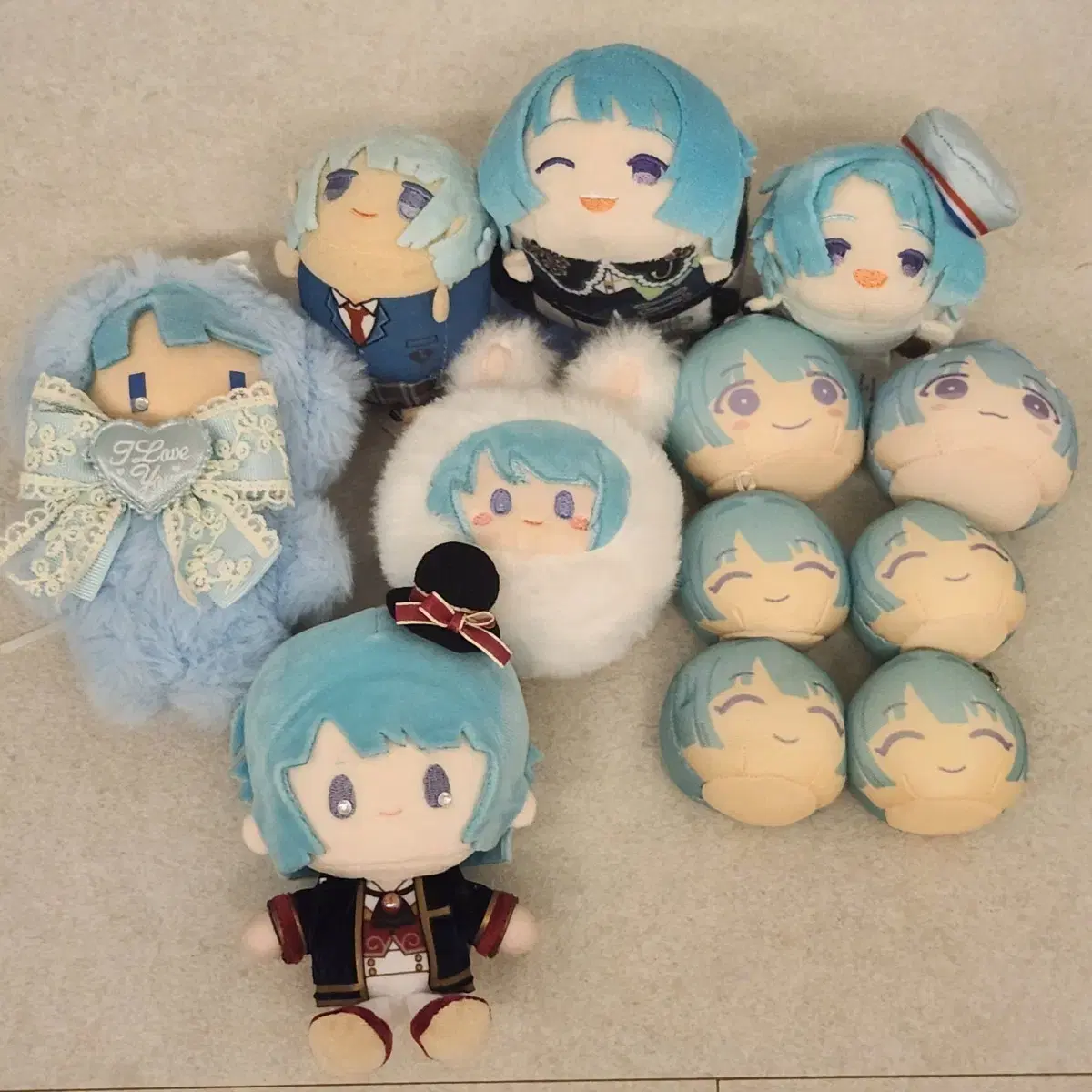 Ensemble Stars Hajime Dream Plush, 8th Anniversary Plush, Manju, Mochi Mas, etc. Bulk