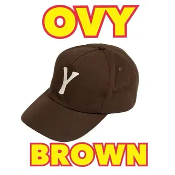 [브라운] OVY Initial Cap(brown) 캡 모자